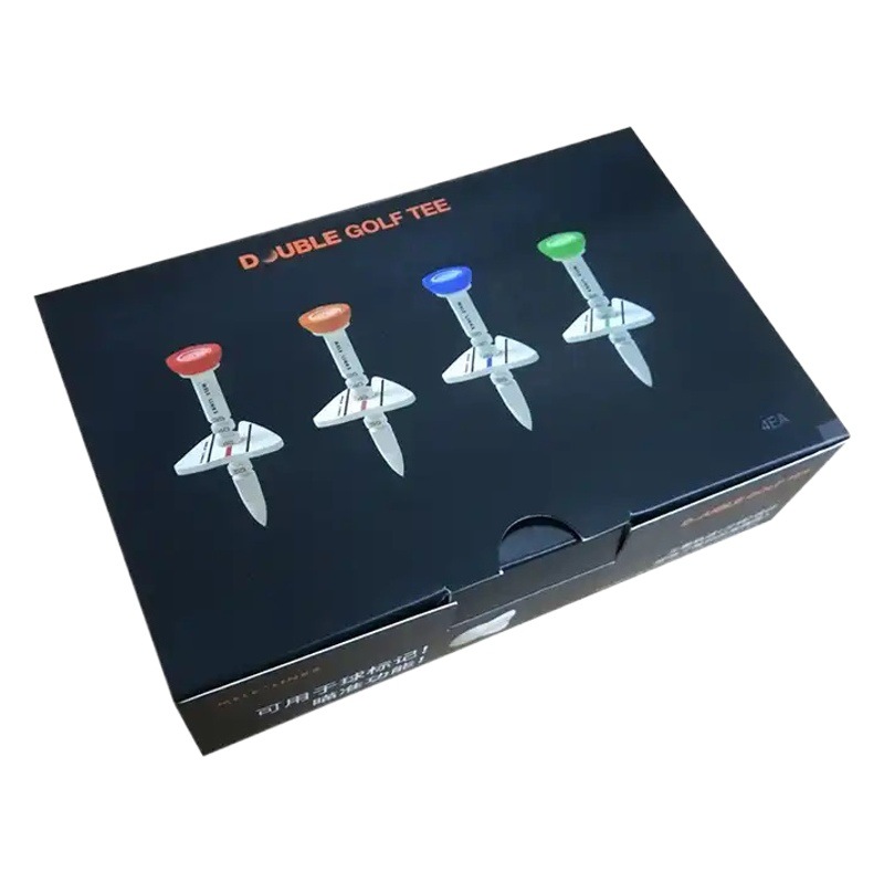 MELELINKS marca Fuente fabricante en stock TEE Bola de uñas bandeja de Golf Caja de regalo suministros de golf transfronteriza