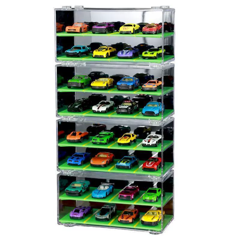 Акриловая подставка, Hot Wheels, лоток хранения, модель автомобиля, система хранения, масштаб 1:64