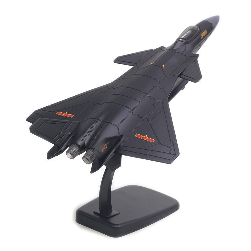 Modelo de caza de aleación 1:72 F-15 F-20 Su35 Apache Juguete militar Simulación Spray Avión Péndulo