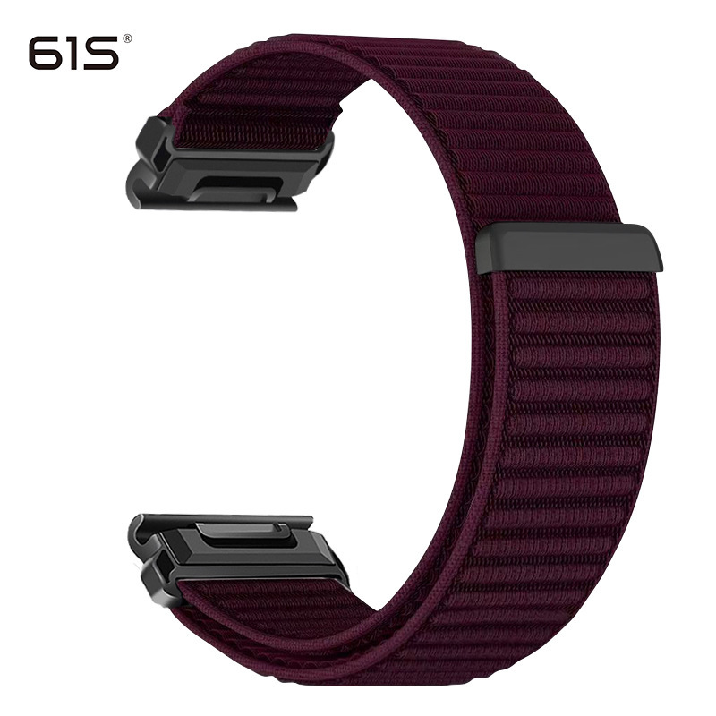 61S适用佳明Garmin飞耐时Fenix8/Fenix7X/EpixProTactix8尼龙表带|undefined