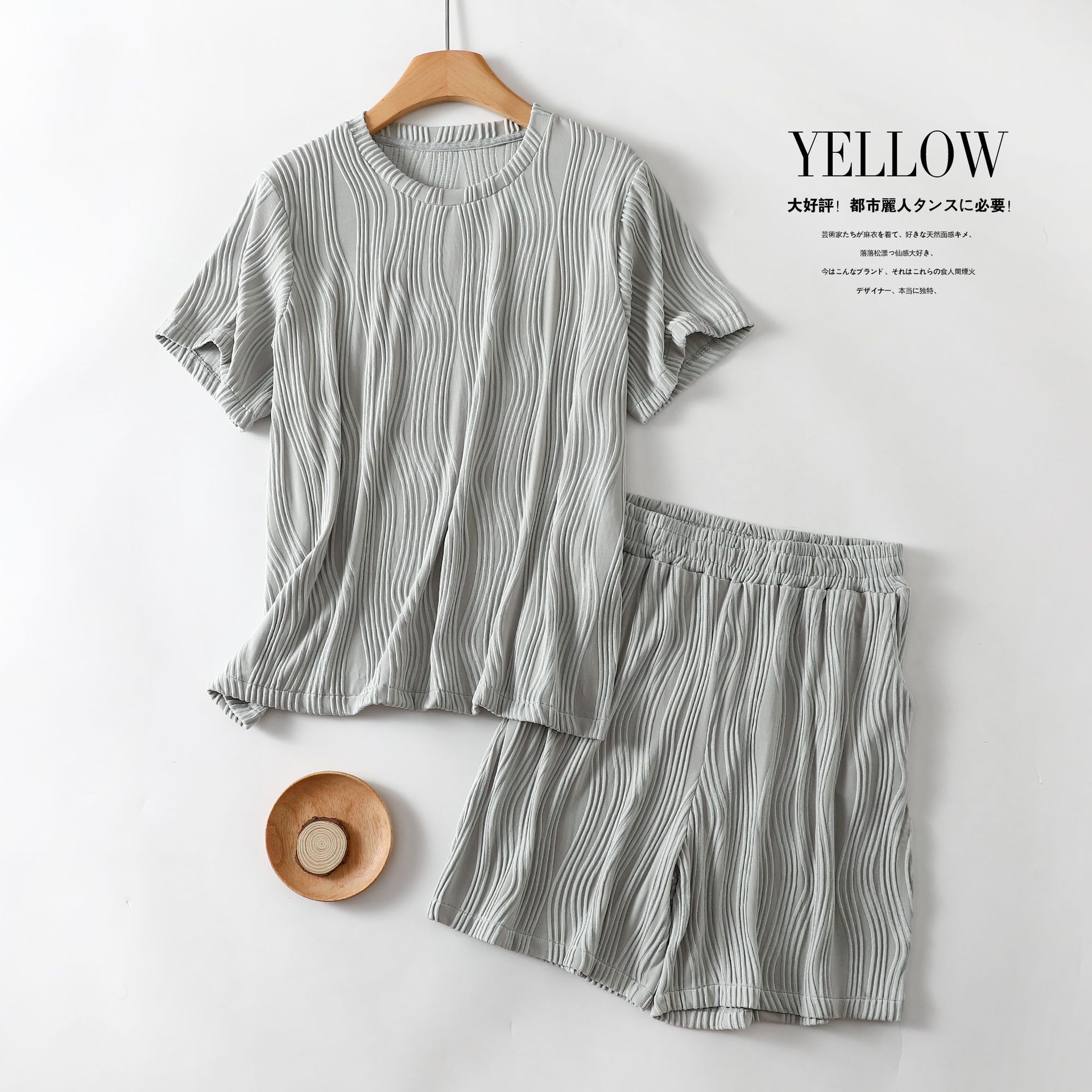 普通  夏  L-2XL 大きいサイズ 上下セット