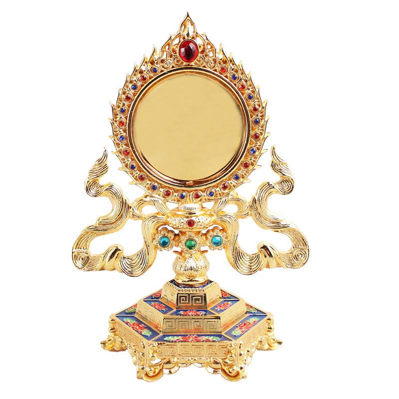 结缘合金准提镜 准提佛母 六角准提神镜佛具批发吉祥摆件厂家直销