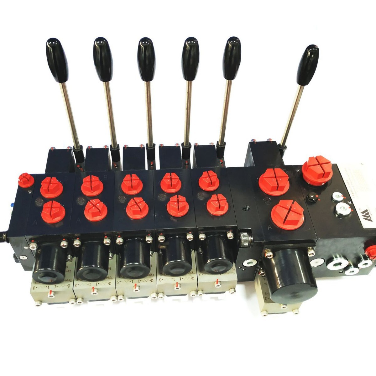 液压电磁阀 大、小流量5串3组合式负载敏感比例多路阀 电磁阀