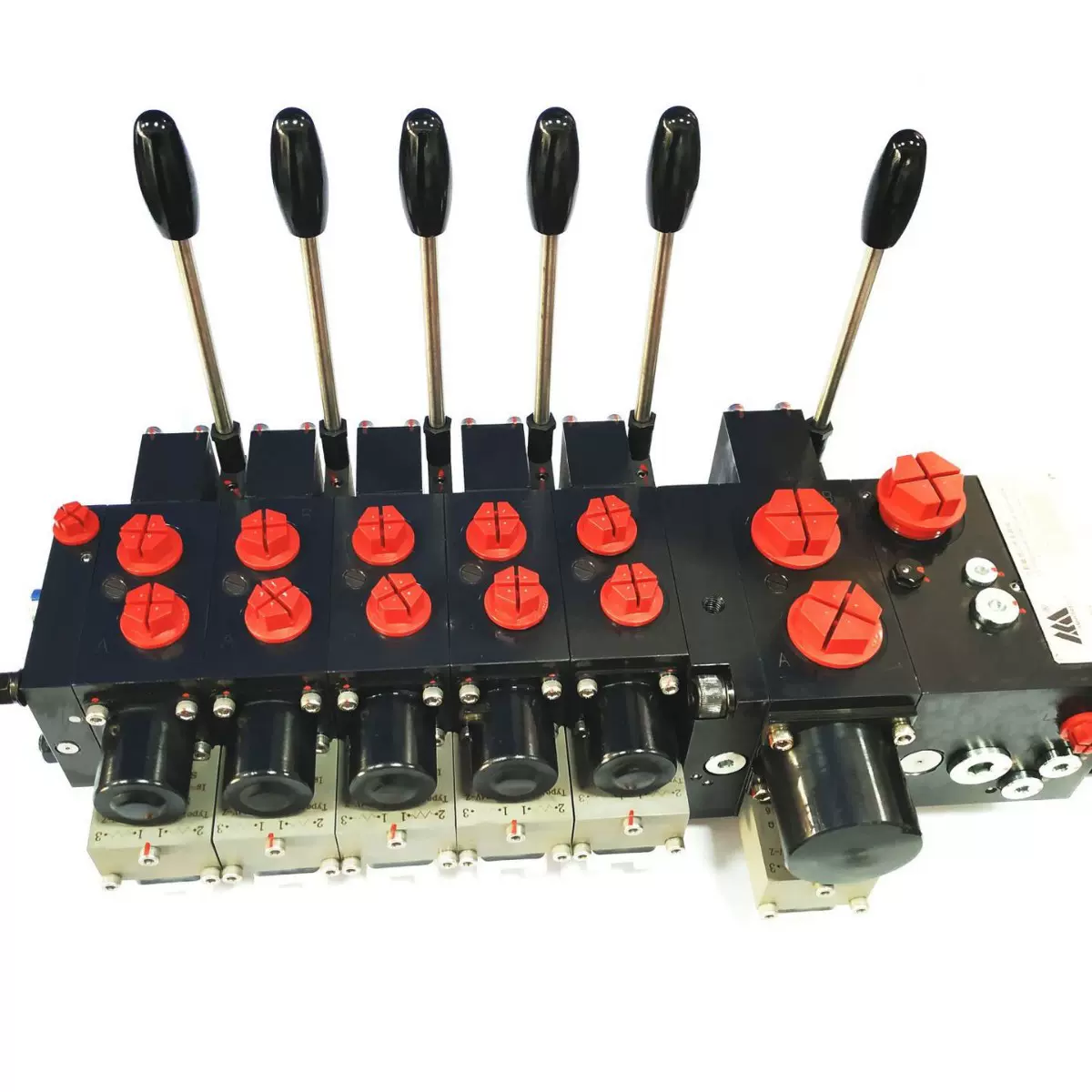 液压电磁阀 大、小流量5串3组合式负载敏感比例多路阀 电磁阀