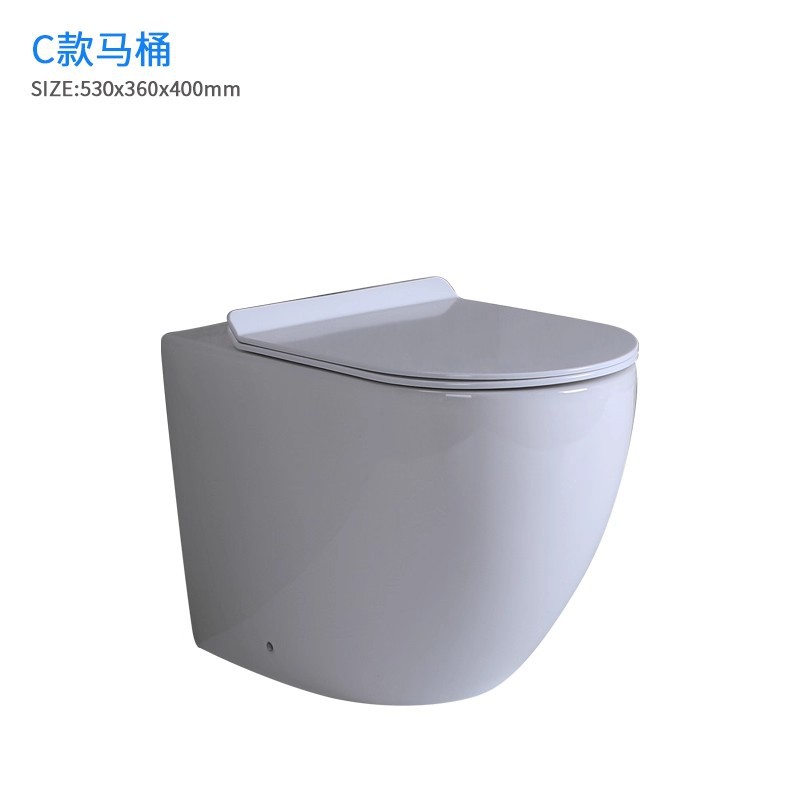 Inodoro de piso pared colgante de pared cerámica sin tanque de agua contra la pared fabricantes de inodoro colgado de pared