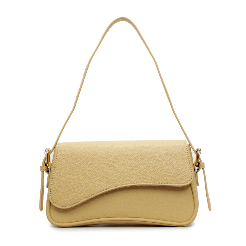 Bolso de textura transfronteriza 2025 verano nuevo bolso femenino moda patrón de lichi bolso de hombro simple bolso de mensajero de viaje