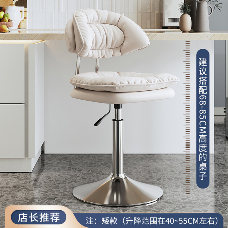 쇼트 모델 - 쉘 화이트 더블 레이어 클라우드 패드 [38.5cm 전기도금 스틸 섀시] 3단 에어로드