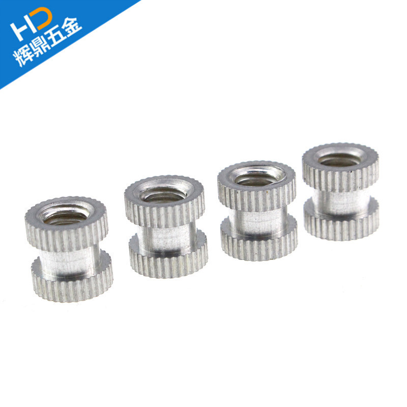 滚花铜螺母预埋焊接异形螺母A型镶嵌直通滚花铜螺母量大价优