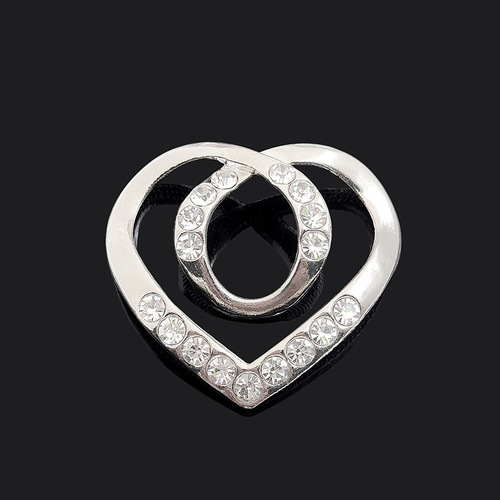 Korean style multifunctional silk scarf buckle wholesale high-end clothing buckle pearl rhinestone decorative accessories corner knotted buckle