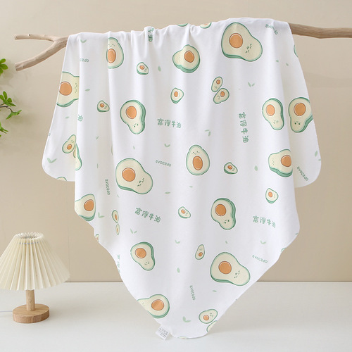 Wholesale Newborn Package Knitted Cotton Wrapping Blanket Skin-friendly Package Single Spring and Autumn Baby Bath Towel Baby Wrapping Set