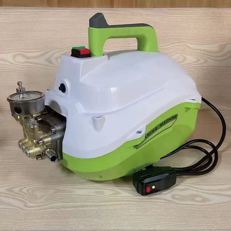 海外热销小鸭款高压洗车机家用感应电机自吸器多功能洗车泵