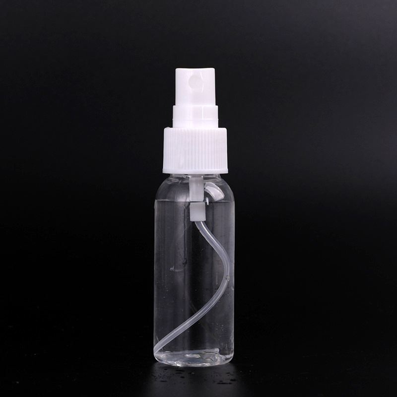 Transparent bottle, plastic pack, 30 ml