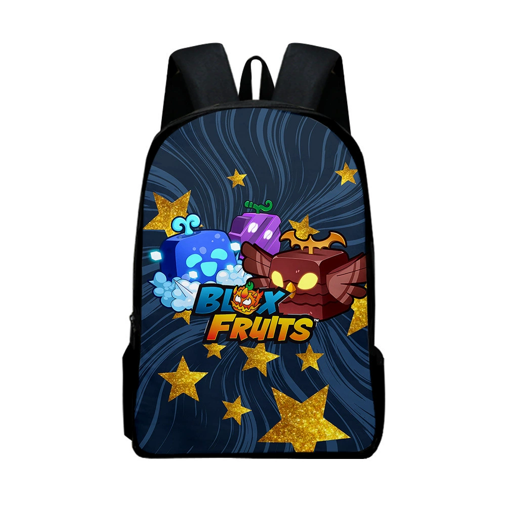 3D новый продукт ROBLOX игра BLOX FRUITs рюкзак рюкзак Oxford ткань начальная и средняя школа школьные сумки