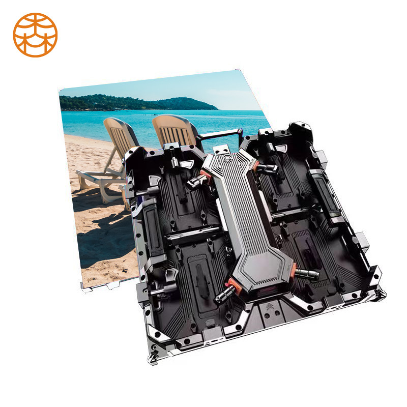 Pantalla de visualización LED a color completo Pantalla de visualización LED a color completo Pantalla de alquiler LED móvil