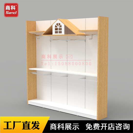 2021年新款童装货架 母婴店货架 母婴店婴装展示架 服装展架