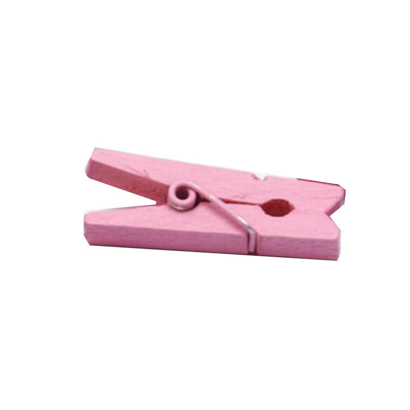 ニッケルメッキ写真クリップクリップ木製クリップカラー木クリップ収納クリップ3.5cmメッセージクリップファイル|undefined