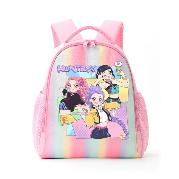 Hunter Witch Group Children's Backpack Primary School Rainbow School Bag Children's Backpack Travel Lightweight Casual Backpack