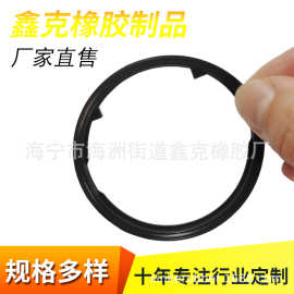 氟胶密封圈 模压硅橡胶密封件多规格多色耐油黑色来图来样