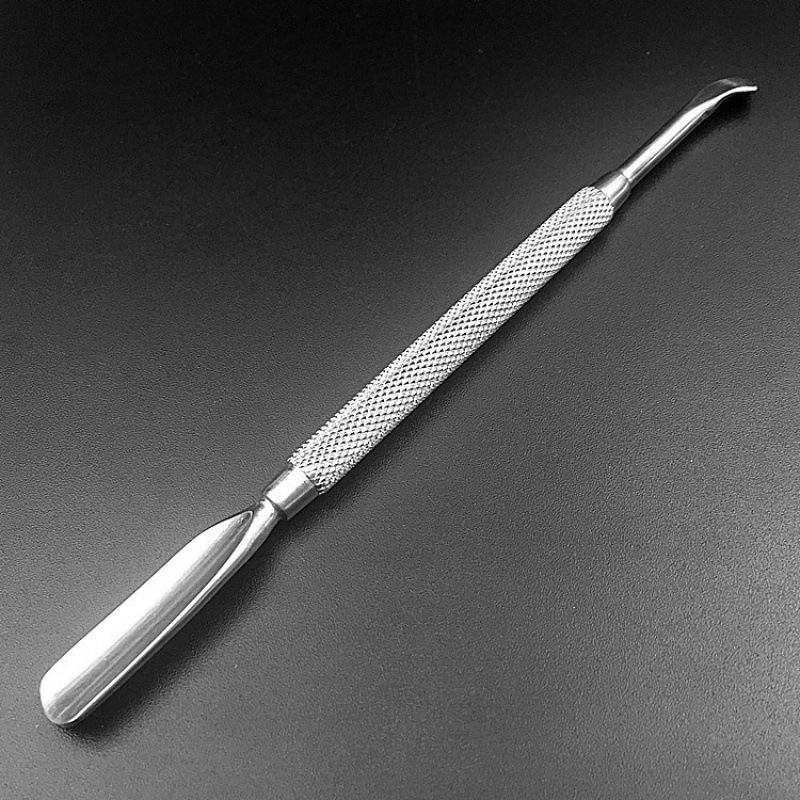 美甲工具死皮推指甲去死皮钢推 不锈钢双头死皮推|undefined