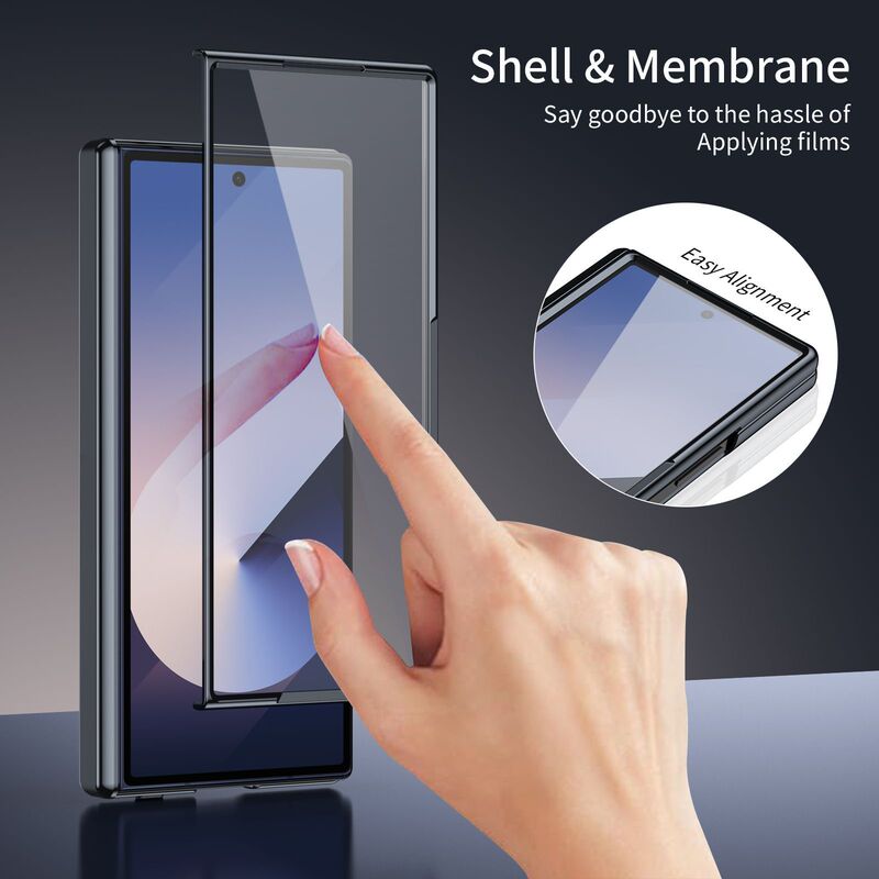 新しいモデルは、Samsung Z-Fold7 携帯電話ケース fold4/50% off スタックスクリーン AG マット Z-Flip6 落下防止保護に適しています。|undefined