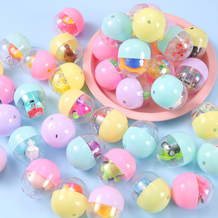55mm oval twisted egg car toy binary twisted egg machine game machine gift ball twisted egg kindergarten gift wholesale
