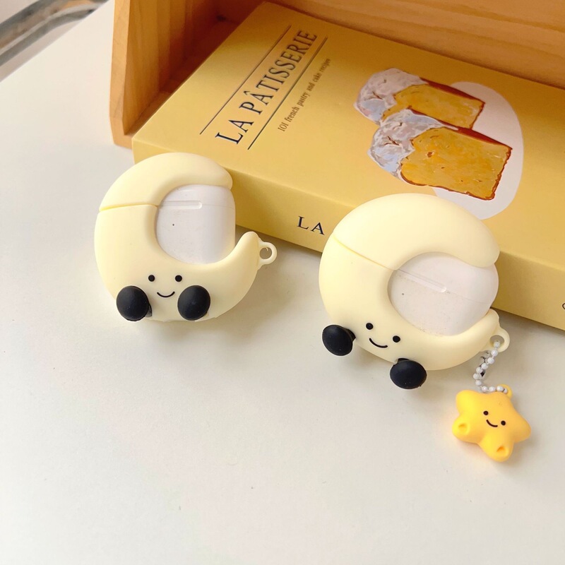 跨越新款卡通airpods4适用苹果无线蓝牙pro1/2/3/4代耳机套保护壳|undefined