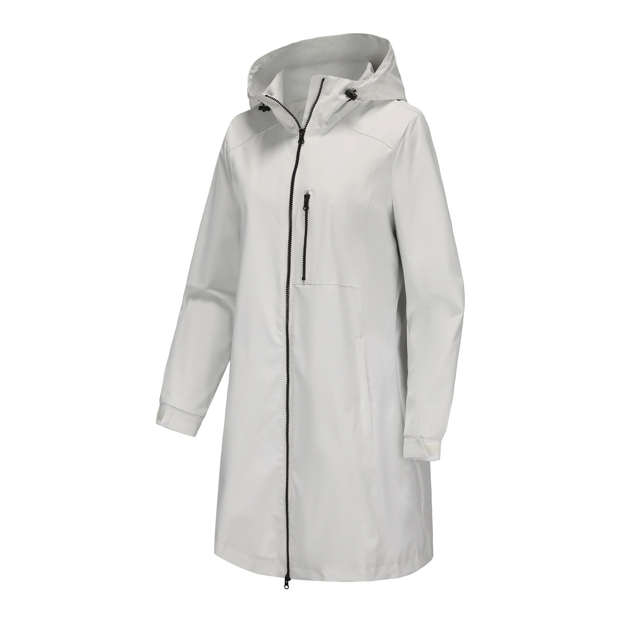 Vêtements pour femmes sports de plein air coupe-vent hydrofuge veste à capuche à manches longues pour femmes printemps et automne veste ample décontractée coupe-vent_voghion.com