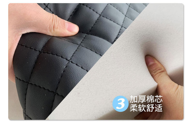 Four-Season Universal Armrest Pad Car Armrest Box Booster Pad Interior Modified Car Armrest Box Pad Cross-Border Wholesale