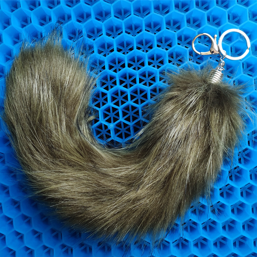 40cm长尾巴钥匙扣