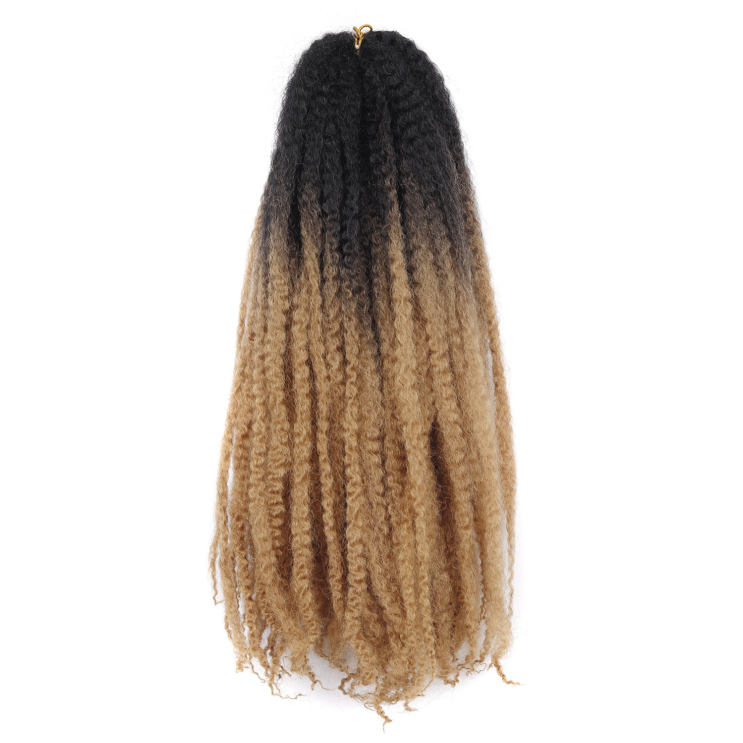 18 "Lorugas gancho de mano extensión de cabello 26 piezas dobladas por la mitad 52 gancho de mano negro extensión de cabello Lorota fibra química peluca