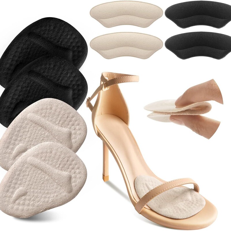 Thickened GEL Pocket Pad High Heel Insole Half-size Pad Anti-drop Heel Soft Anti-wear Code Adjustment Random Sticker Half-size Pad Thickened GEL Pocket Pad High Heel Insole Half-size Pad Anti-drop Heel Soft Anti-wear Code Adjustment Random Sticker Half-size Pad