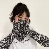 Black protection sleeve, mask