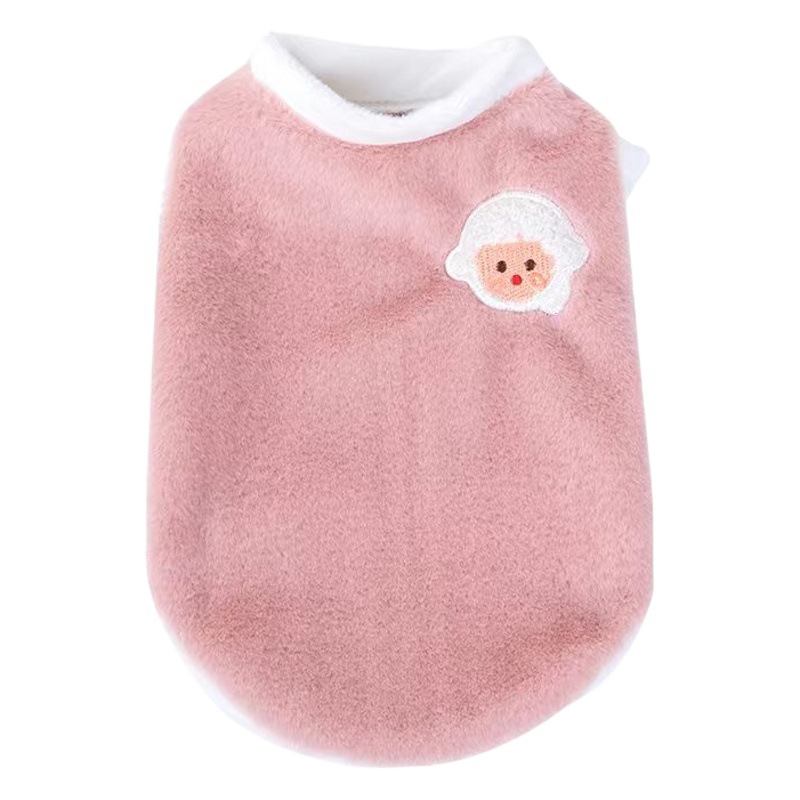Lindo Otoño e Invierno ropa de gato perro invierno cálido engrosado chaleco anti-pelusa marioneta ropa para mascotas perro pequeño