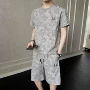 薄款一套新款男士t恤