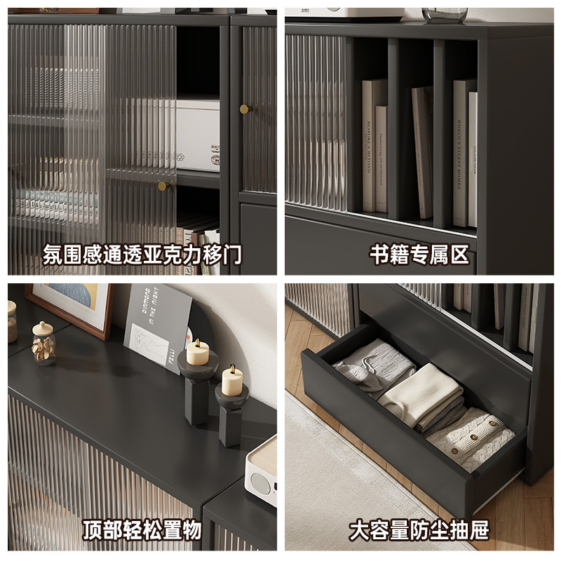 Cabina de cabecera de lujo ligera, cabina de cabecera de dormitorio, pequeño armario de almacenamiento, gabinete de almacenamiento simple para el hogar, gabinete de pared integrado