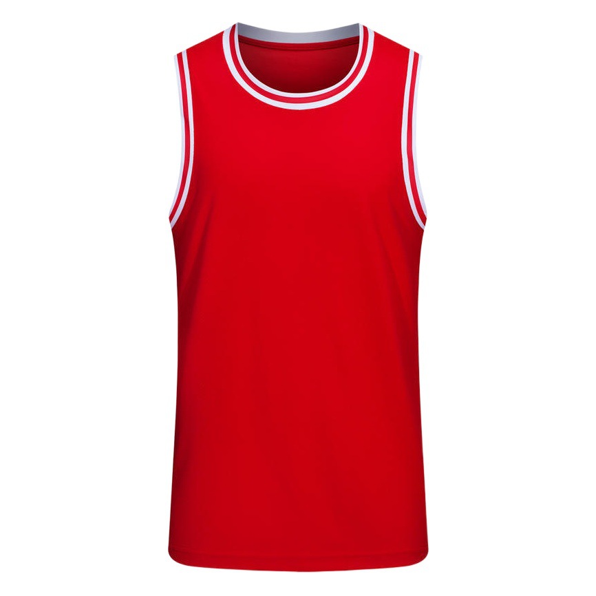 Chaleco de secado rápido para hombres hombros sueltos grandes deportes baloncesto fitness sin mangas transpiración confortable impresión gráfica