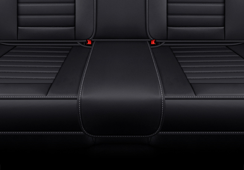 Factory direct foreign trade Korean full surround car cushion full leather perforated breathable four seasons universal seat cover seat cover