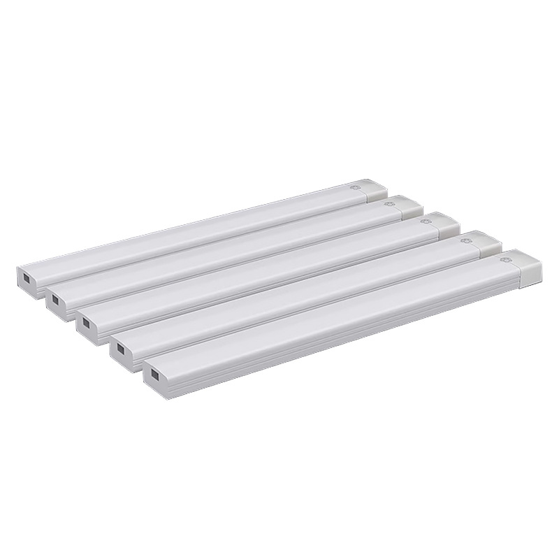 Lámpara de librería LED inalámbrica recargable inteligente cuerpo humano inducción automática agujero agujero tablero de vinos sub librería barra de luz