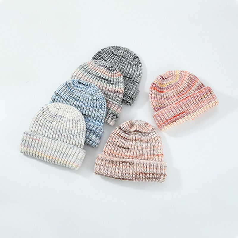 Woll gestrickt fir Fraeninselen Villfälteg waarm Hierscht a Wanter Villfaarweg Kleng Leit Gradient Geflapt Woll Kal_voghion.com