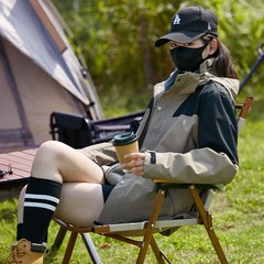 ファングルーバードジャケット レディース 3-in-1 メンズ 旅行 キャンプ 防水 防寒 釣り服 作業服 カスタム フード付き