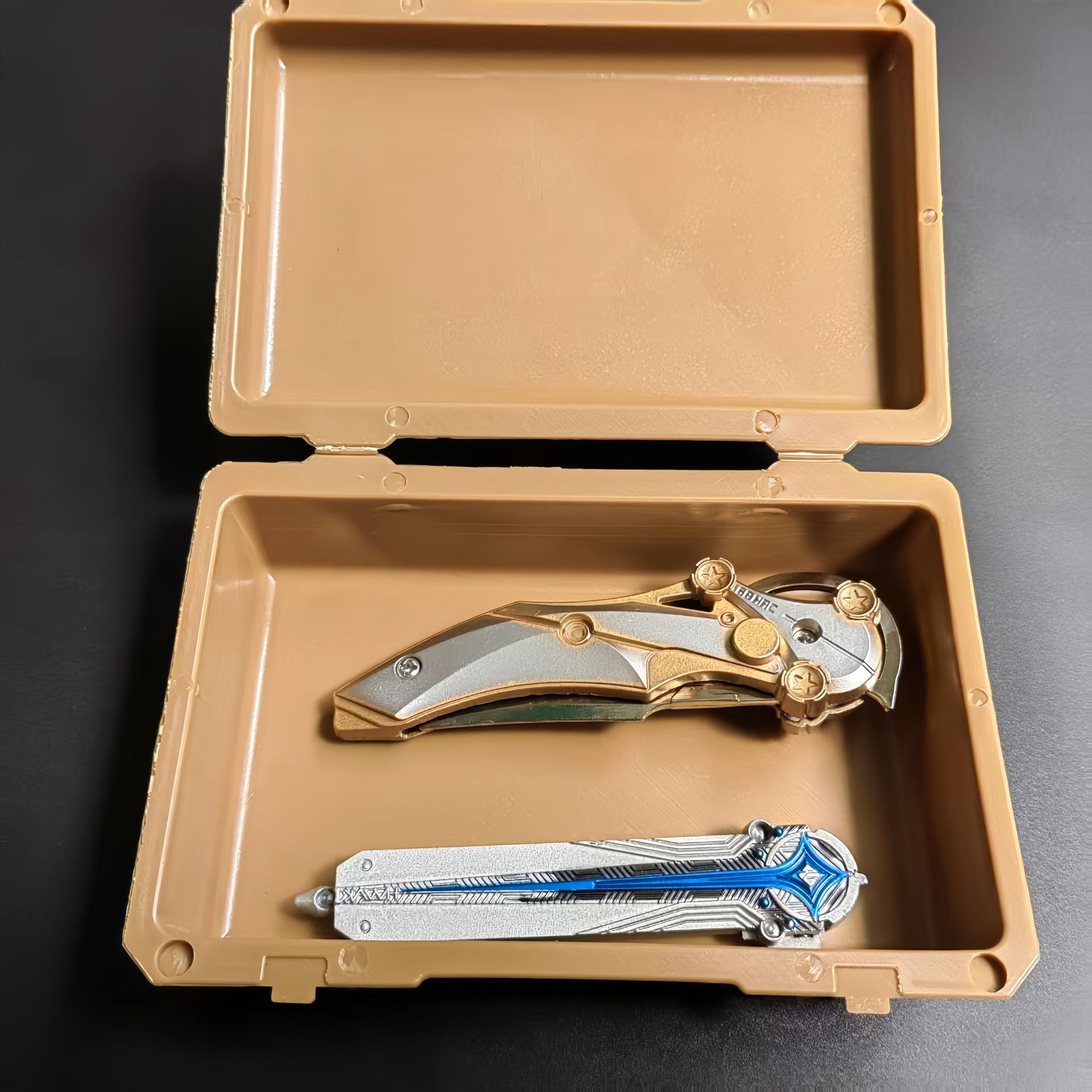 Caja de funcionarios del juego del delta, cajas vacías, cajas de armas, cajas de almacenamiento, juguetes, cajas de plástico