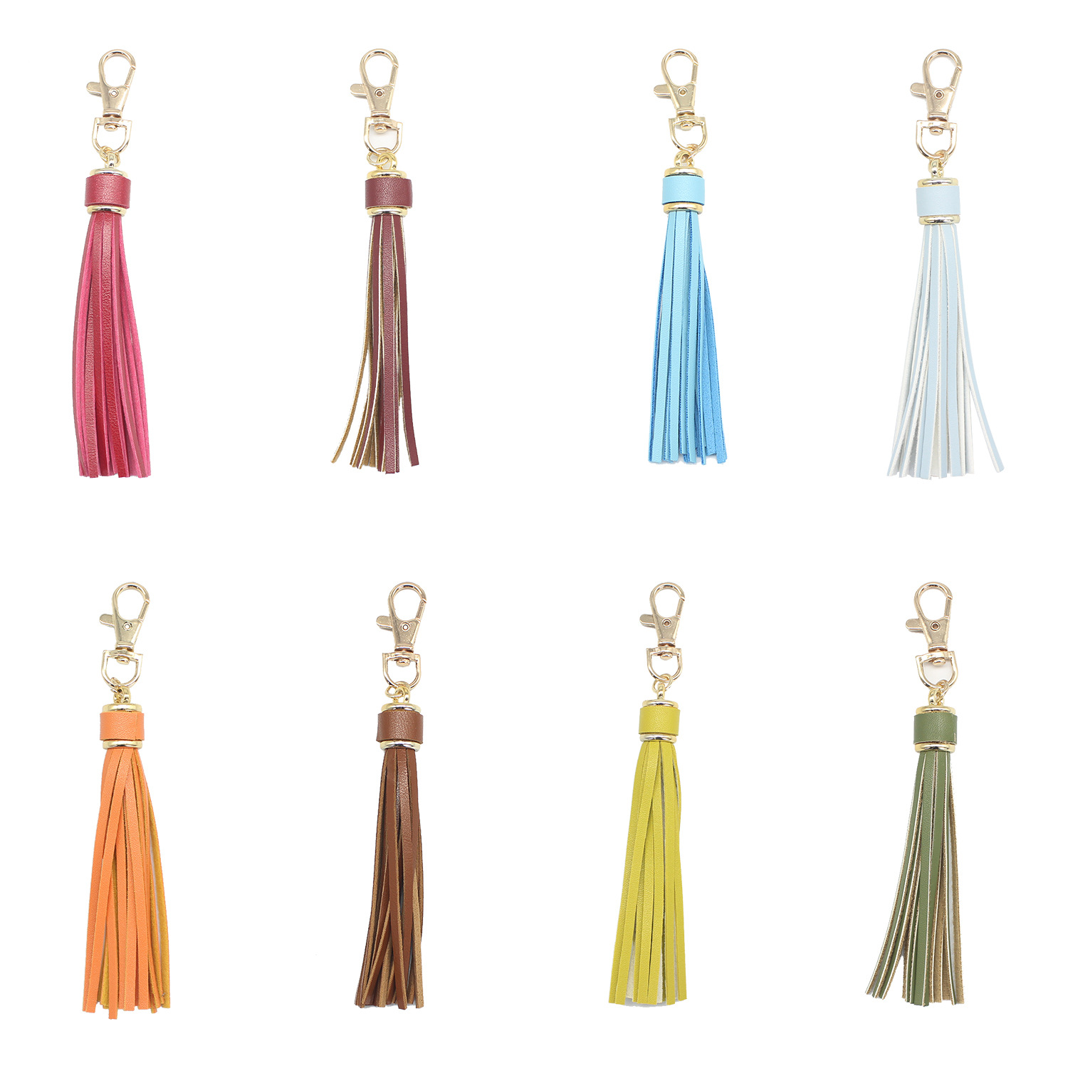 18g Weight Bag Pendant, Keychain Classification Retro Tassel Pu Leather Alloy Unisex Bag Pendant Keychain