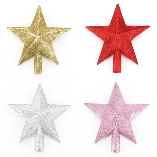 Christmas decorations, golden accessories