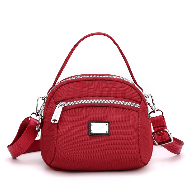 Women's Bag Small Bag 2022 New Casual Trendy Multi-layer Fashion Solid Color Trendy Girl Shell Bag Shoulder Crossbody Bag