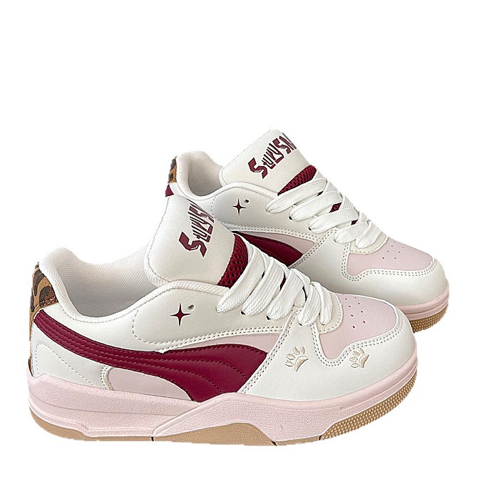 2026 nuevos zapatos de estilo coreano retro de lazos skate zapatos de moda de la escuela de colores zapatos casuales