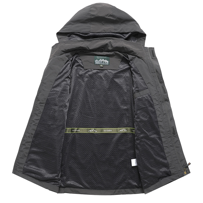 Chaqueta de trabajo de estilo americano para hombres primavera y otoño al aire libre vestir para hombres 2024 nueva primavera suelta tendencia de hombre superior