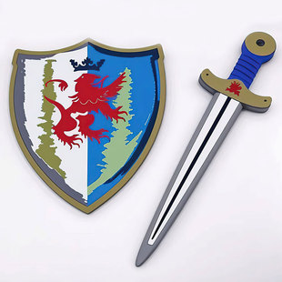 Eva Soft Sword Toy Sword Kidsren's Foam Sword Safety Sword Artificial Sponge Sword Shield Practice Sword Shield Manufacturer