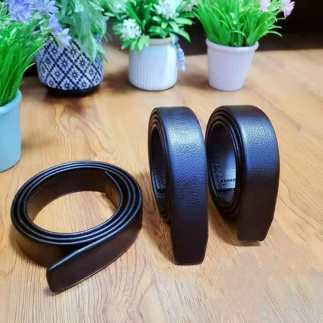 皮带条 皮带 男自动扣皮带身腰带条 宽3.5CM