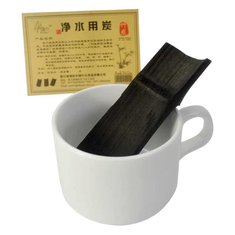 Таблетки из высококачественного бамбукового угля для очистки воды и приготовления чая, многофункциональные, термостойкие, в маленькой упаковке.