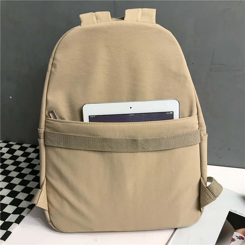 Mochila escolar femenina 2023 nueva versión coreana Harajuku ulzzang estudiantes universitarios de secundaria estudiantes computadora mochila marea